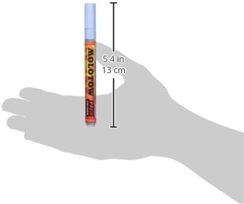 Molotow ONE4ALL Acrylic Paint Marker, 2mm, Ceramic Light Pastel, 1 Each (127.217)...