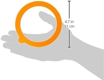 Kilner Replacement Rubber Seals for 102-Fluid Ounce Jars, 4-1/4-Inches, Pack of 6...
