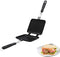 Toasted Sandwich Maker, Non Stick Coating Grill Pan Double Sided Frying Pan with Heat-Resistant Handles Suitable for Home Cooks Toasties, Breakfas...