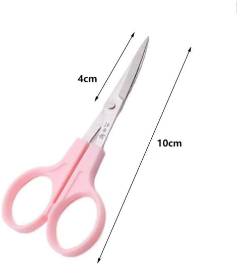 3 Pcs Small Embroidery Curved Scissors Cross Stitch Sewing Craft Small Tools DIY Scissors for Crafting, Sewing, Dressmaking, Cloth...