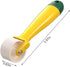1Pc Yellow Mini Quilting Press Roll, Seam Roller Wallpaper Roller Pressing Wheel,Sewing Pressing Wheel,Seam Roller Sewing Notion Handmade Toolwood...