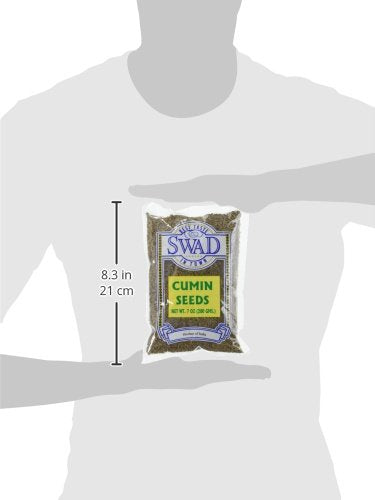 Great Bazaar Swad Cumin Seeds, 7 Ounce...