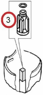 Joint Coupling Pin For Braun Multiquick Aperitive Hand Blender 4165-MQ520 4165-MQ525 4165-MQ535 4165-MQ545 4191-MQ5000 4191-MQ5007 4191-MQ5020 419...