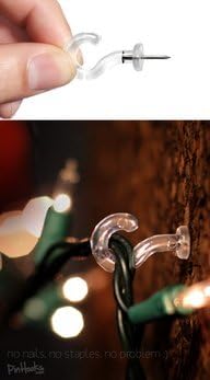 Push Pin Wall Hook - Klear Kindness (Transparent) - 40-Count...