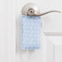 The Original Cushy Closer Door Cushion | No More Noisy Doors! | Door Latch Cover- Baby Safety for Quiet Doors (Birch - Blue)...