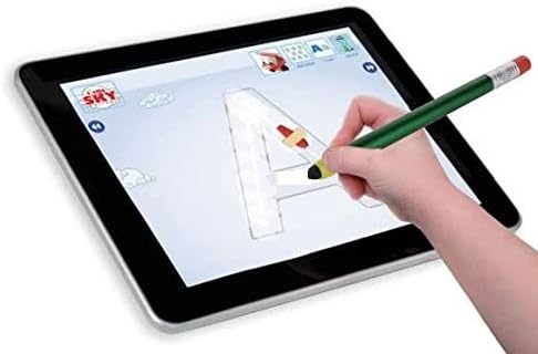 Stylus Pens for Kids Compatible with Phones and Touchscreen Devices +Ballpoint Writing Pen, Shaped Like a Real Pencil, Christmas Stocking Stuffers...