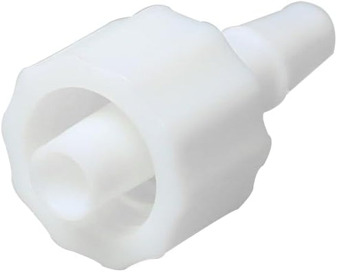 10pcs Female Luer Lock 1/8" PP Hose Barb Adapter for Laboratory Biochemical/Analytical Instruments, Food Machinery and Aquarium Equipment...