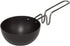Satre Online and Marketing Hard Anodized Non Stick Aluminium Tadka Pan, Mini Fry Pan,Size No-6- Black...