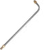 High Pressure Washer Extension Wand, 90° Curved Rod, Undercarriage and Gutter Cleaner Attachment, 34cm Stainless Steel Angled Extension Lance, 1/4...