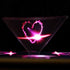 Arinda 3D Hologram Pyramid Display Projector Video Stand Portable for Smart Mobile Phone...