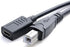 Printer Cable Scanner Cable Type-C to USB B Data Charging Adapter Cable, Dafensoy USB C Female to USB B Male, for Printers, Scanners, Mobile Hard ...
