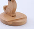 Cell Phone Tablet Wooden Stand Dock Holder Cradle Mount Organizer Charger Station Table Desk Room Office School Kitchen Non-Slip Wood (Dog)......