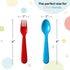 Toddler Utensils Set of 18 Plastic Kids Utensils Forks and Spoons - BPA FREE/Dishwasher Safe Toddler Flatware Set Brightly Colored Children's Safe...