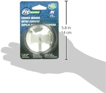Fit System C030 Driver/Passenger Side Replacement Round Convex Mirror...