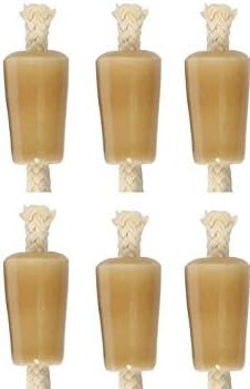 Franmara Wine Bottle Candle, Ceramic - Tan, Set of 6...