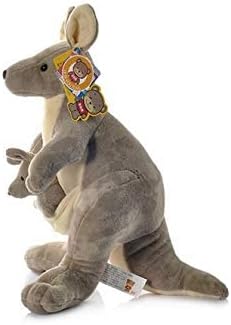 Cute rabbit 10 inch kangaroo plush toy stuffed animal toy plush animal doll...