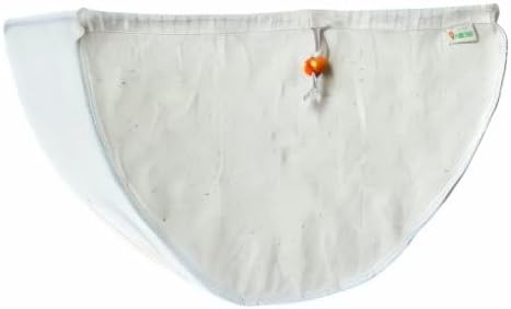 Greek Yogurt Strainer Pouch, Organic Cotton (16"X9") / Reusable Cheesecloth Alternative...