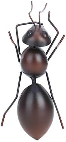 Tooarts Metal Yard Art Ant Garden Decor Indoor Outdoor Insect Tree Porch Patio Sculpture Black...
