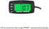 Jayron JR-HM032A Self Powered Digital Tach/Inductive/Maintenance/Waterproof/Backlit/Shutdown Hour Meter,Battery Replaceable,for Lawn Mower Tractor...