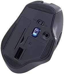 Verbatim Silent Ergonomic Wireless Blue LED Mouse - Graphite...