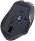 Verbatim Silent Ergonomic Wireless Blue LED Mouse - Graphite...