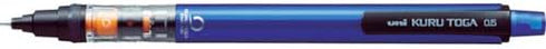 Uni Mechanical Pencil Kurutoga Pipe Slide Model 0.5mm, Blue Body (M54521P.33)...