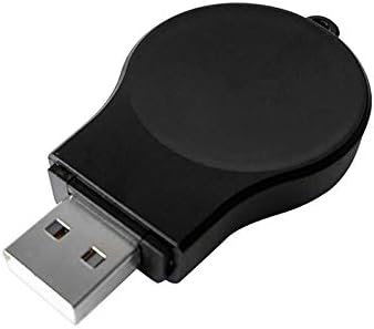 Portable Galaxy Watch 4/5 Charger USB Wireless Car Charger Keychain for Samsung Galaxy Watch 5 Pro Watch 4 Classic Watch 3 Active & Active2 Access...