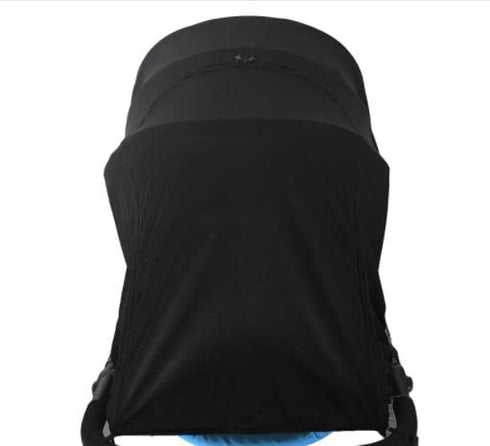 Sun Shade for Strollers Sun Cover Baby Stroller Sun Protection UV Sun Sleep Shade for Infant Strollers Joggers Pram Pushchair Sunshade Buggy Black...
