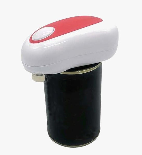 KitchenHelper Portable Compact Electric Cordless Can Opener, and bonus bottle opener, Cranberry...
