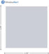 WindowAlert Classic Square Anti-Collision Decal - UV-Reflective Window Decal to Protect Wild Birds from Glass Collisions - Made in The USA...