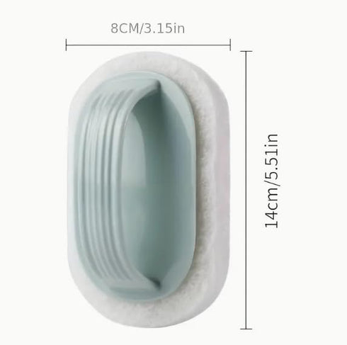 1pc Kitchen & Bathroom Cleaning Magic Sponge - Perfect for Glass, Wall, Toilet & Ceramic Cleaning! (Black)...