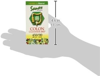 Colon Cleanse Pills with Psyllium Husk - for Weight Management Detox, and Gut Health- Dietary Fiber, Herbal and Probiotics Blend, Digestive Suppor...