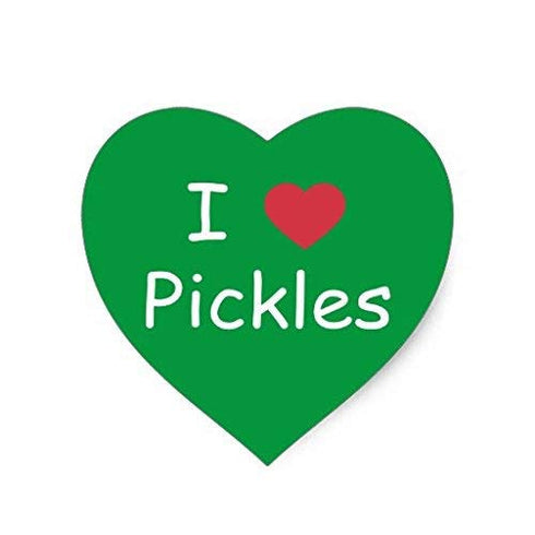 Pickle Salt (3 Pack + Sticker) - Pickle Snack Salt Dill Pickles Flavored Seasoning Salts 3 Shakers + I Love Pickles Heart Sticker...