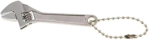 Silver Open End Wrench, Steel 2.5inch Monkey Wrench, Adjustable Spanner/Wrench for Repairing, Professional Mini Small Hand Tools Hand Spanner Tool...