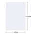 A4 Size 8.3x11.5 Inch Clear Double Sided Adhesive Tape Sheets, Super Strong Sticky Tape, DIY Art, Craft, Home Decorative Tape with White Liner (30...