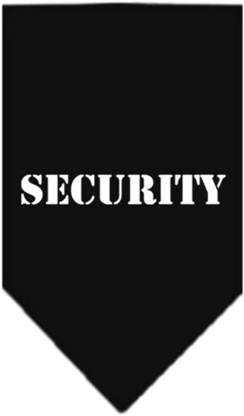 Mirage Pet Products Security Screen Print Bandana, Large, Yellow...