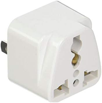 2 Pack Universal Power Travel Plug Adapter Converting from EU/UK/CN/AU to USA FR DE BE CZ SE NZ DK NL to US CA CN Wall Outlet Power Charger Conver...