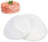 GWHOLE 500pcs Wax Paper Non-Stick Hamburger Patty Paper Food Grade BBQ Grill Waxed Stencil Sheet Restaurant-Grade Round Wax Paper, 4.3 inch...