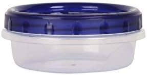 HomeyGear 12 Pack Small Twist Top Food Storage Containers Leak Proof, Airtight Storage Canisters with Screw & Seal Lids BPA Free, Stackable, Reusa...