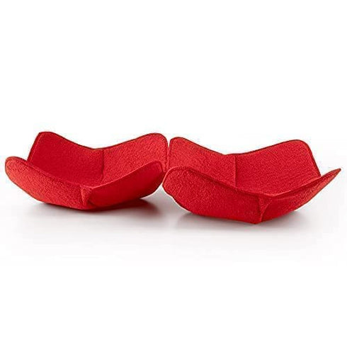 Kitchen Plate Hugger for Microwave| Hot Pads for Microwaves | Microwave Oven Mitt | Bowl Cozy | Food Huggers | Microwave Plate and Bowl Huggers | ...