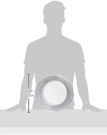 Charge It by Jay Leaf Charger Plate 13” Decorative Melamine Service Plate for Home, Professional Dining, Perfect for Upscale Events, Dinner Partie...