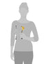 Amazon Basics Brass Mini Brushes, Soft Grip, 3-Pack, 1/2 inch, Yellow/Grey...