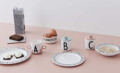 Design Letters 20201002BOWL Kids Alphabet Melamine Bowl for Salads, Pasta & Snacks...