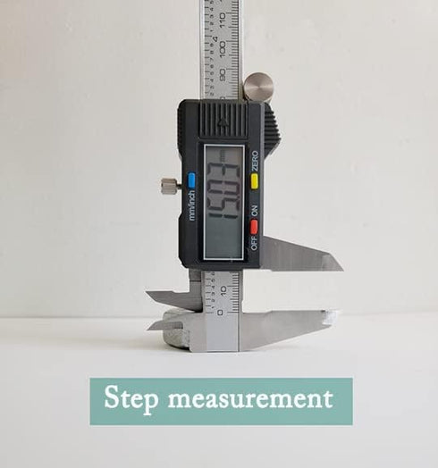 Digital Caliper,Electronic Digital Calipers, YKLSXKC 0-6" Calipers Measuring Tool, Stainless Steel Construction with Large LCD Screen, Auto-Off Fe...