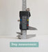 Digital Caliper,Electronic Digital Calipers, YKLSXKC 0-6" Calipers Measuring Tool, Stainless Steel Construction with Large LCD Screen, Auto-Off Fe...