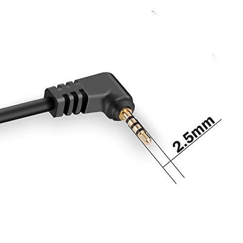 YQMAJIM Dash Cam Rearview Backup Camera Extension Cord,2.5mm 4 Pin 6.5 Ft Male to Female Car Driving Recorder Reverse Camera Extension Cable...