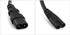 cablecc IEC 60320 C8 Plug to C7 Receptacle Male to Female Extension Power Supply Main Adapter Cable 30cm...