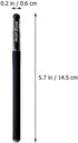 VILLCASE Black Gel Pens, 20pcs Fine Point Black Ink Pens Bulk, Stick Gel Ink Pens, Smooth Writing Pens 0.5mm Black Ballpoint Pens for School Offic...