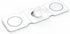 Wireless Charging Station: 3 in 1 Foldable Charging Station for iPhone, Wireless Charger for iPhone 15, 14, 13 Pro Max, Apple Watch & AirPods, Whi...