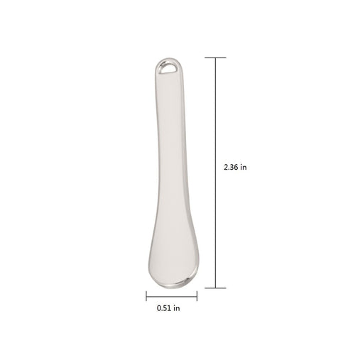 3 Pack Metal Cosmetic Spatulas,Mini Makeup Spoon,Eye Cream Applicator,Facial Cream Mask Scoop Tool,Beauty Spatulas for Facial Cosmetic Face Mask(G...